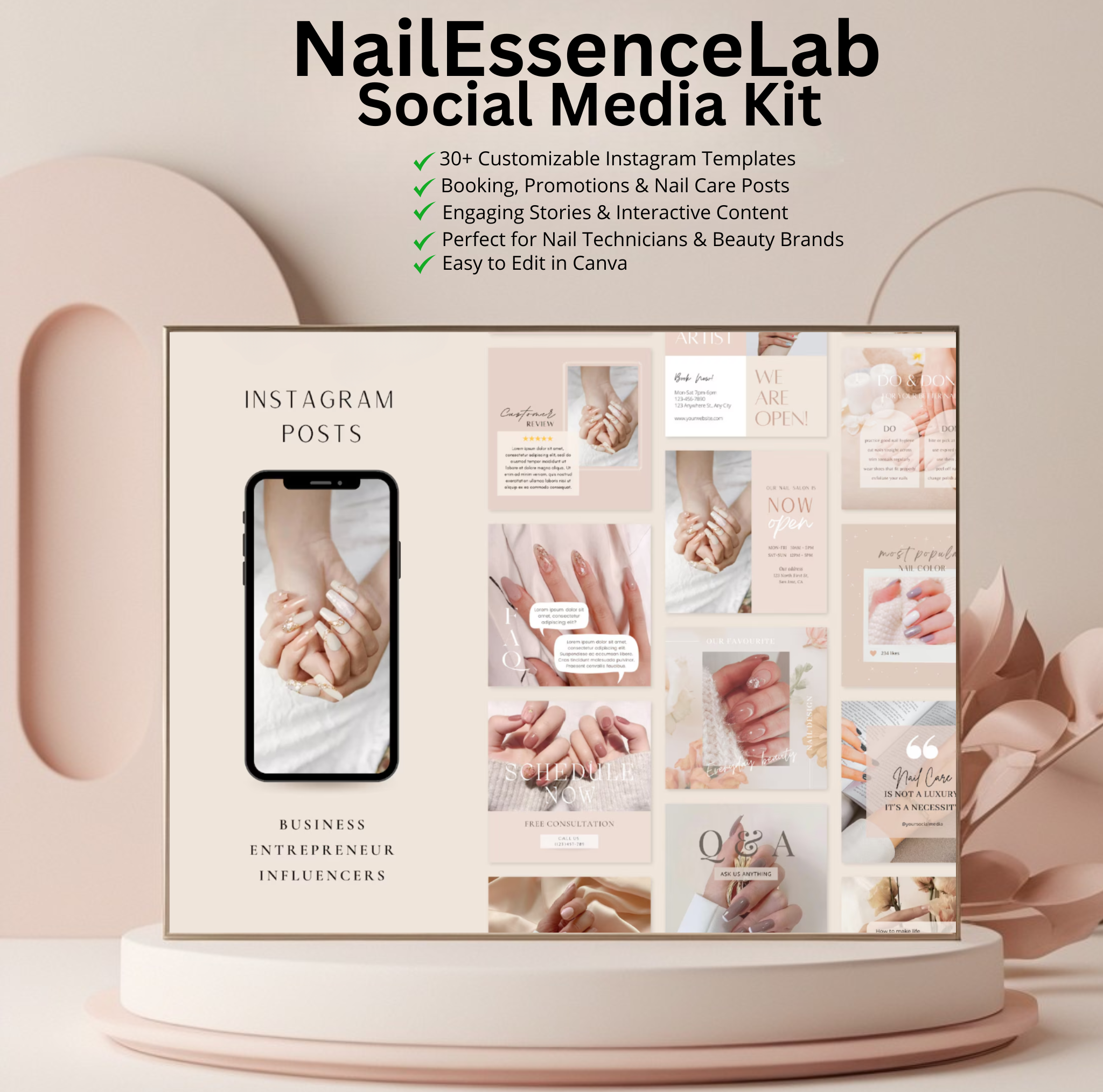 NailArtist Social Kit